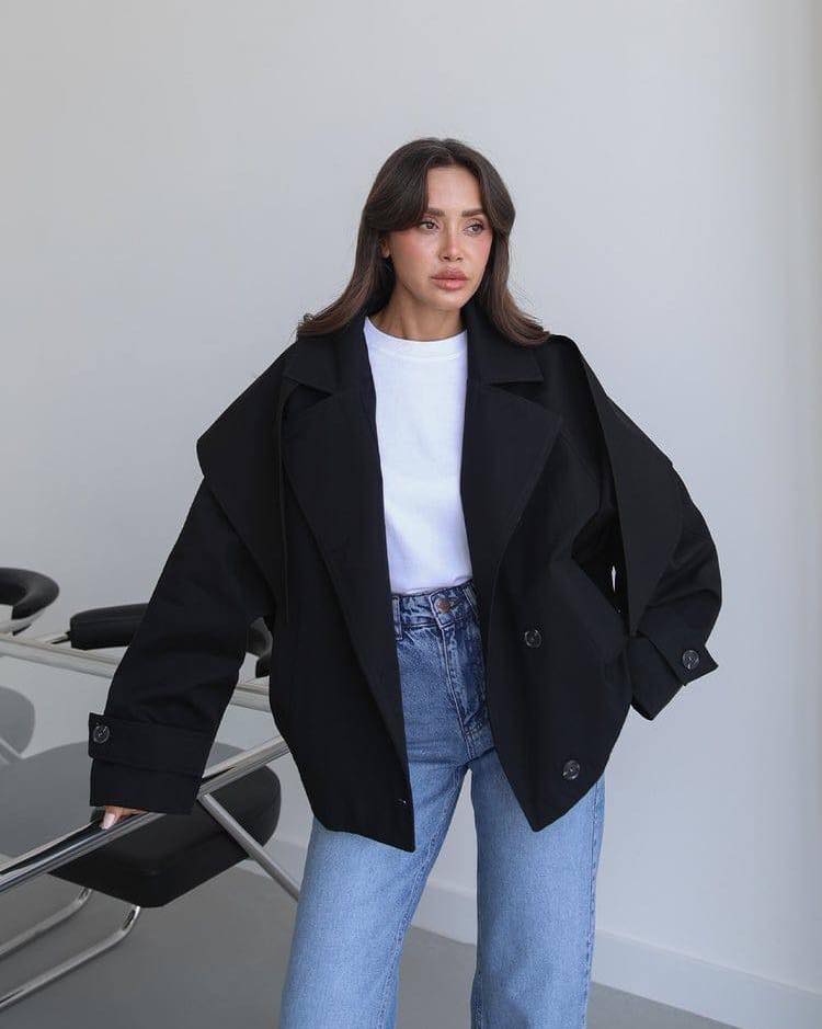 Xhaketë Oversize për Femra | Stil Elegant Modern