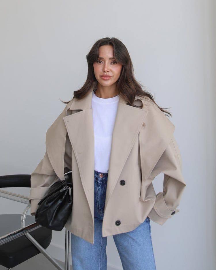 Xhaketë Oversize për Femra | Stil Elegant Modern