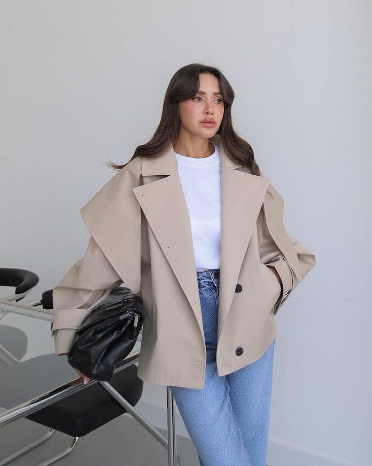 Xhaketë Oversize për Femra | Stil Elegant Modern